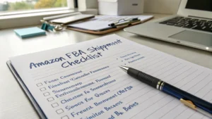 amazon fba shipment checklist