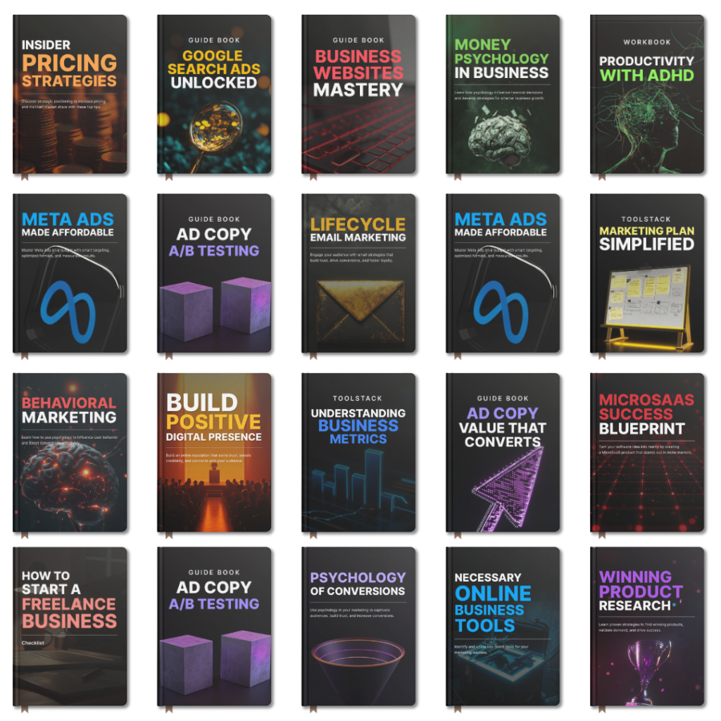 Get ALL +35 Products Business