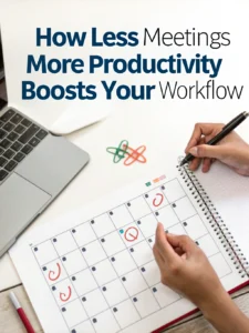 less meetings more productivity
