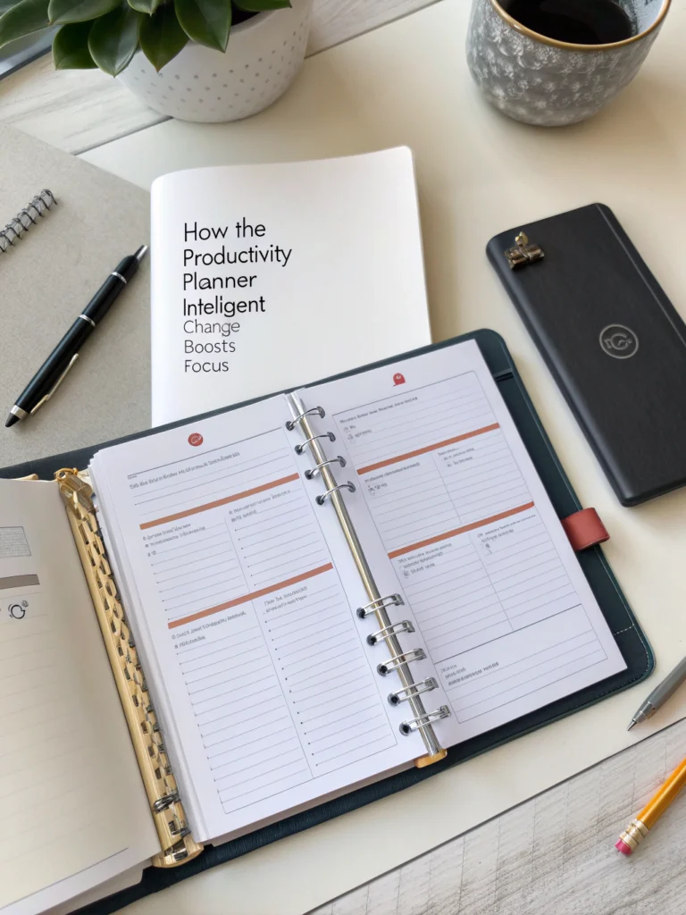 productivity planner intelligent change