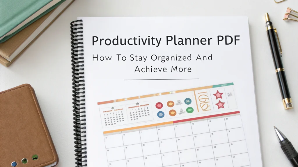 productivity planner pdf