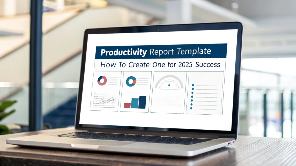 productivity report template