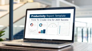 productivity report template