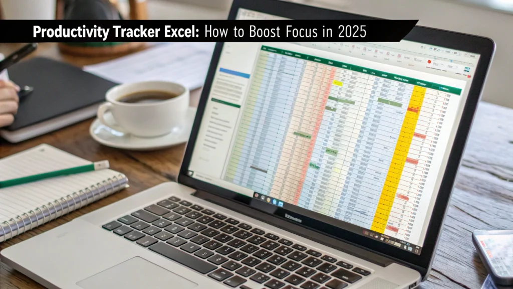 productivity tracker excel