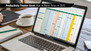 productivity tracker excel
