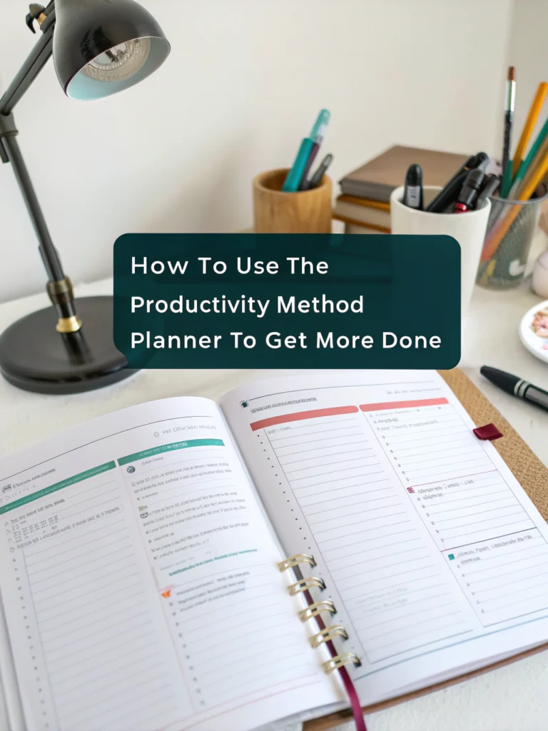 the productivity method planner