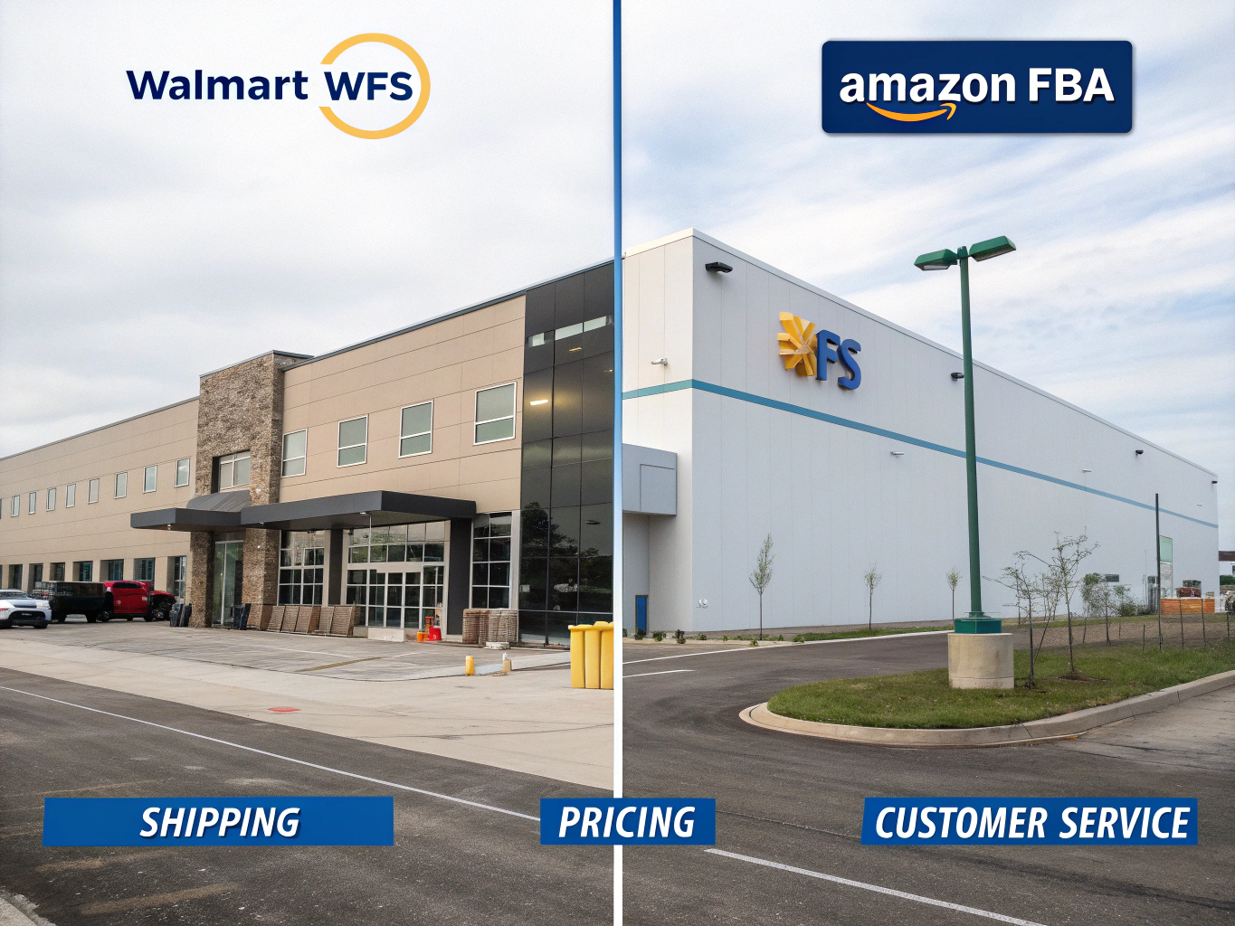 Walmart WFS vs Amazon FBA: How to Choose the Best for You - 2025