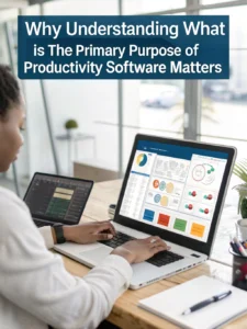 what is the primary purpose of productivity software