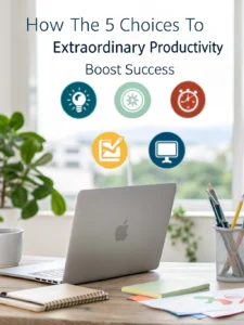 5 choices to extraordinary productivity
