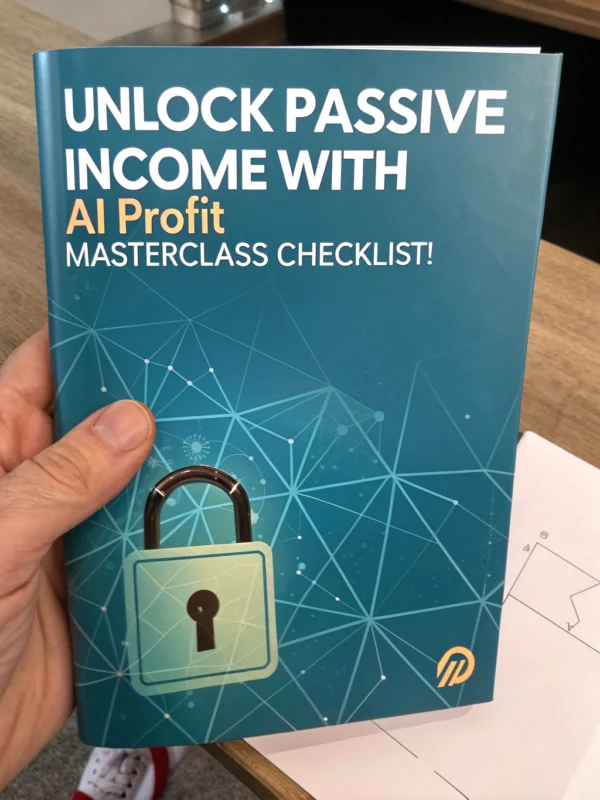 Unlock Passive Income with AI Profit Masterclass Checklist!