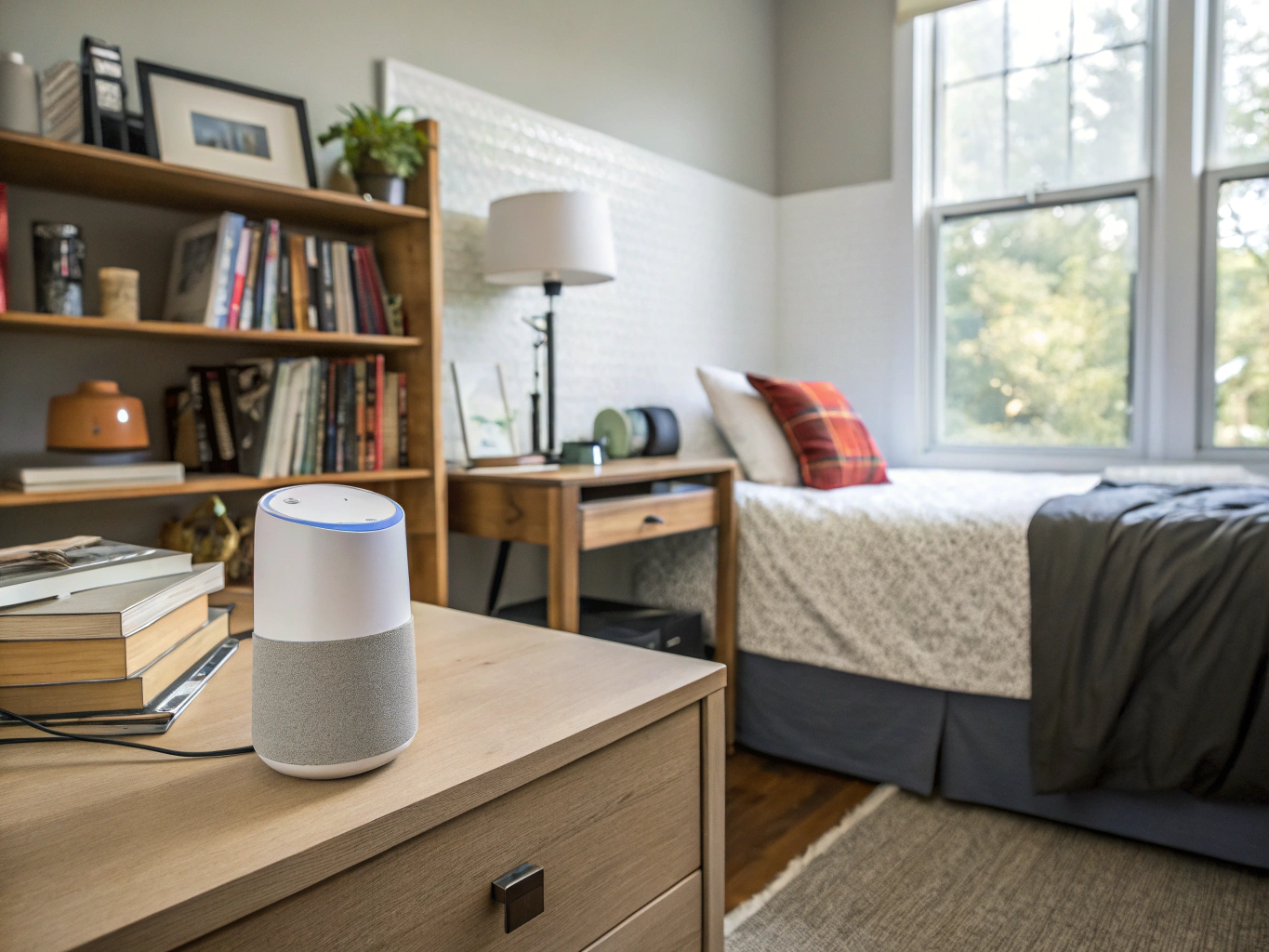 Google Home in Dorm Room