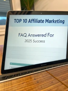 affiliate marketing faq