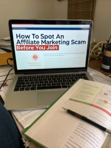 affiliate marketing scam