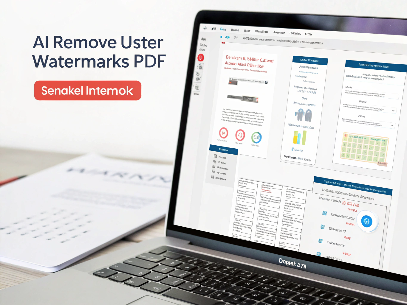AI tool remove watermarkn PDF fast