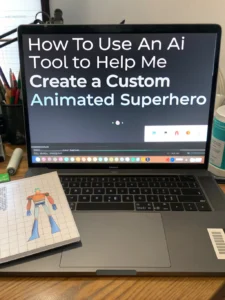 ai tool to help me create a custom animated superhero