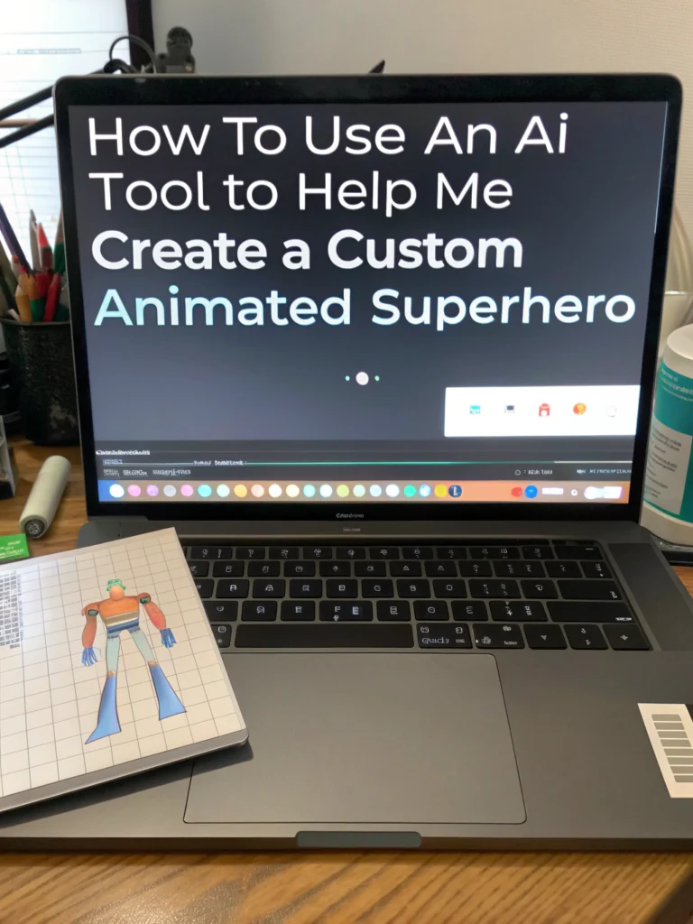 ai tool to help me create a custom animated superhero
