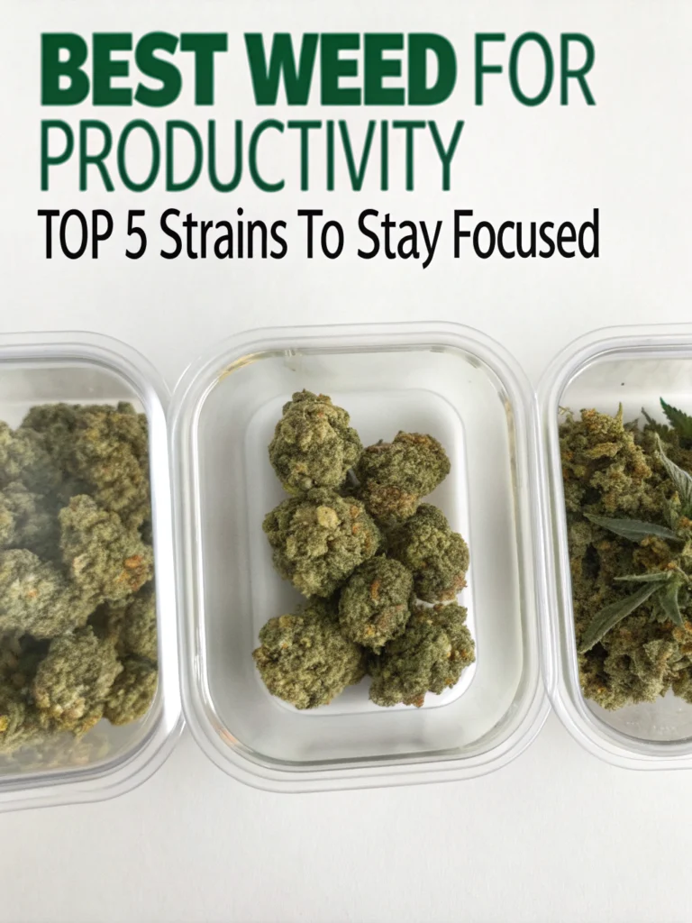best weed for productivity