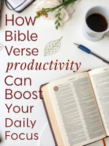 bible verse productivity