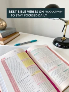 bible verses on productivity