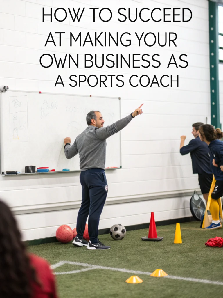 can you make your own business as a sports coach