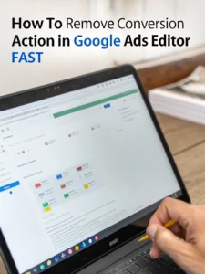 can you remove conversion action in google ads editor