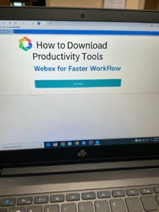 download productivity tools webex