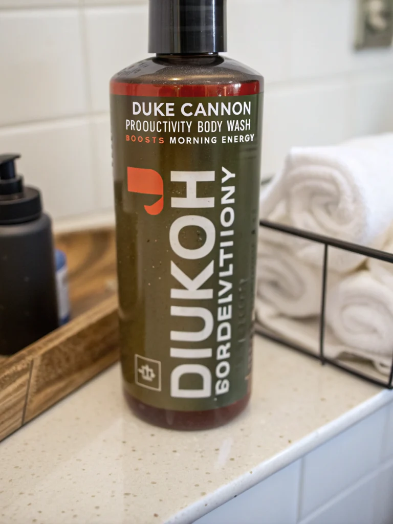 duke cannon productivity body wash