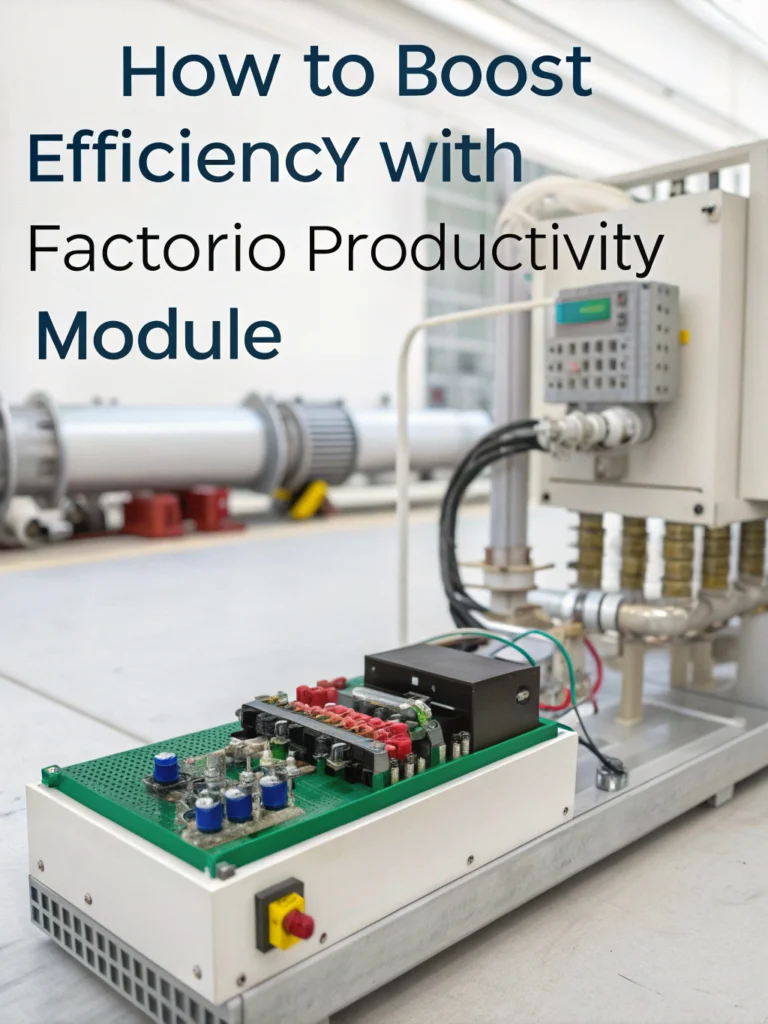 factorio productivity module