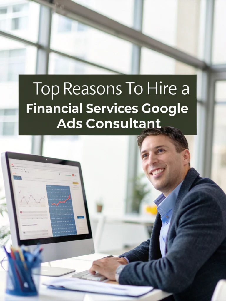 financial services google ads consultant