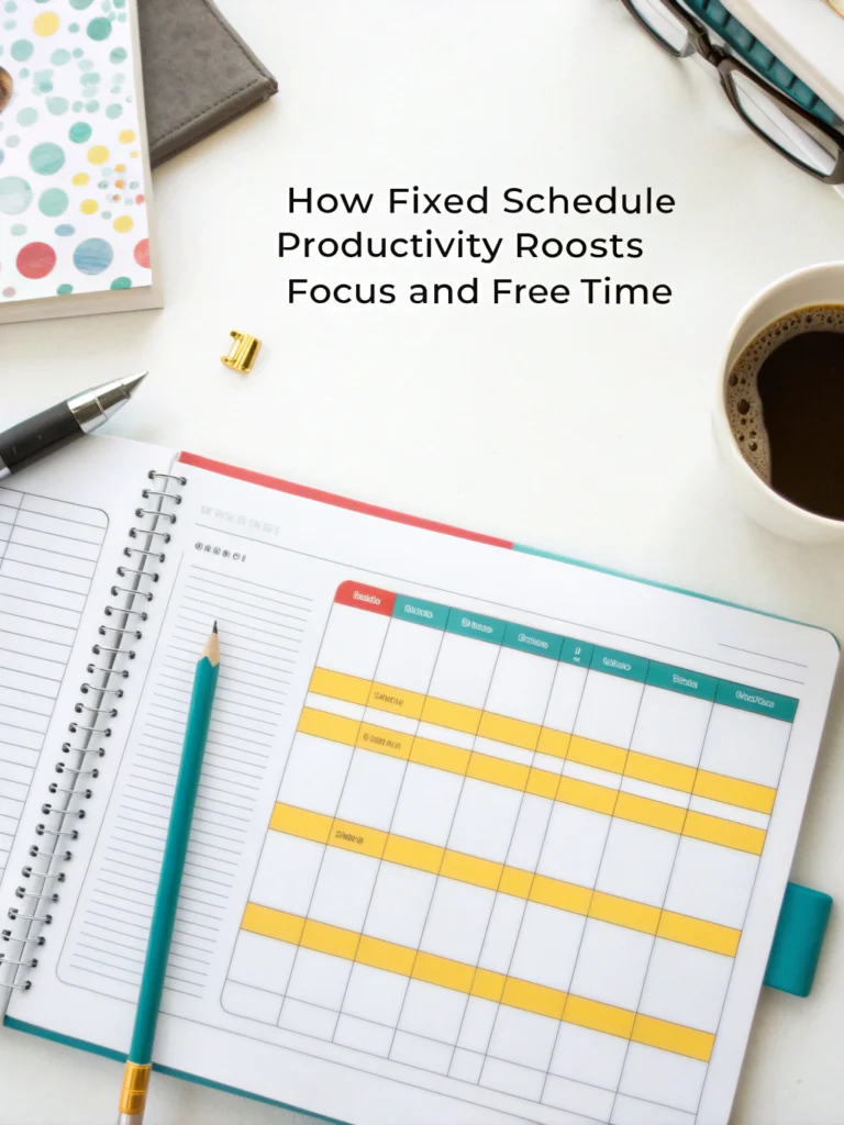 fixed schedule productivity