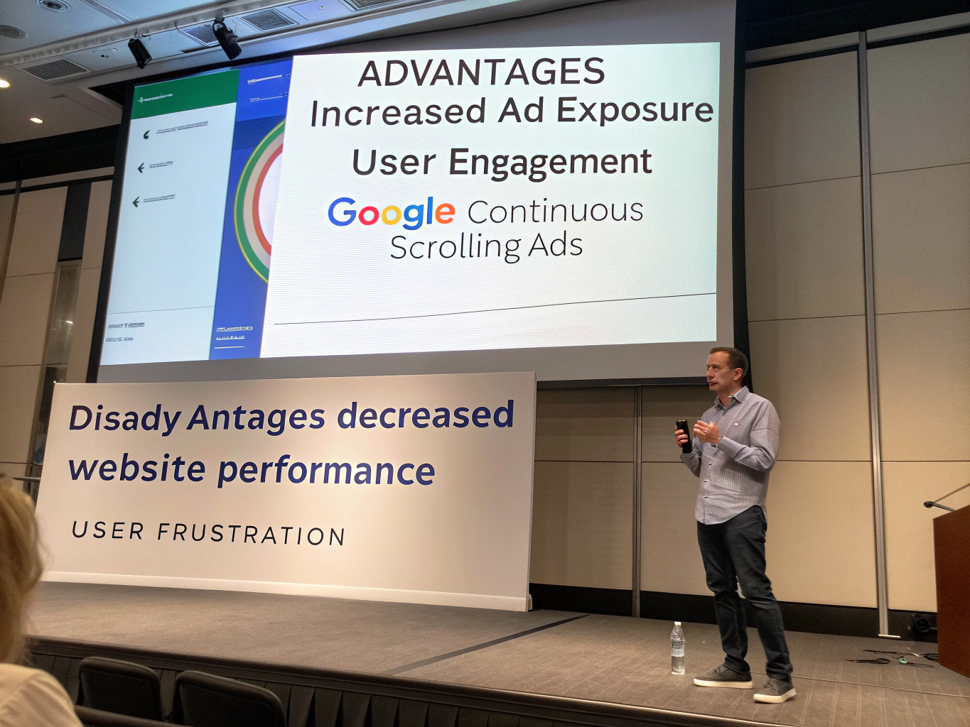 Google Continuous Scrolling Ads