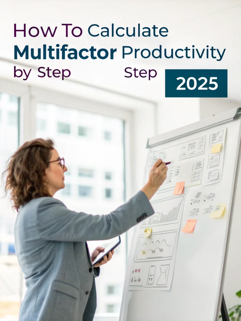 how to calculate multifactor productivity