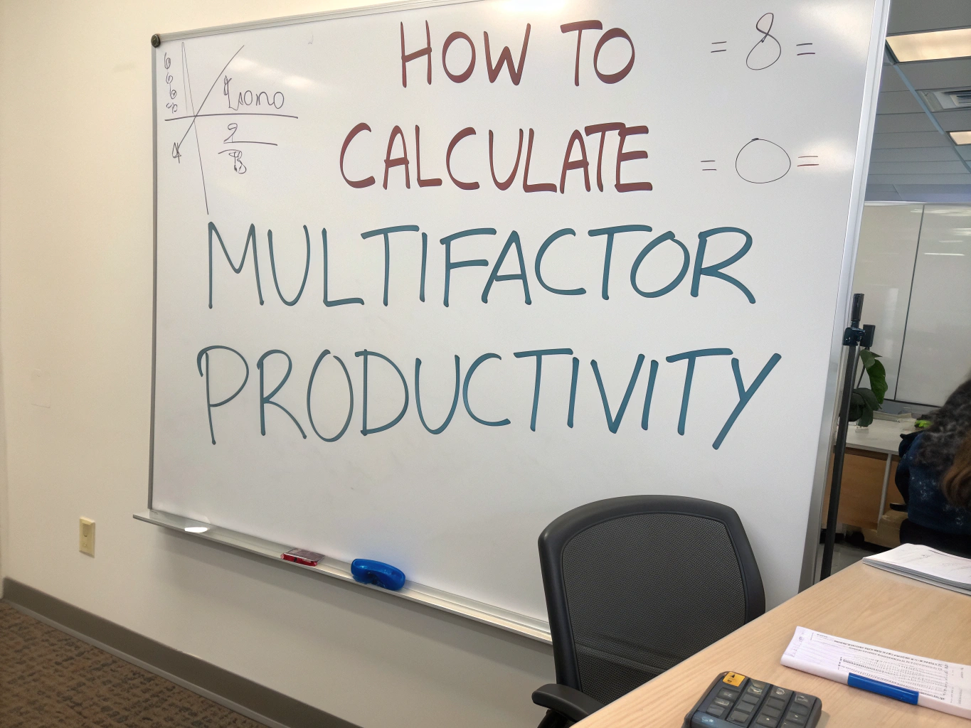 Multifactor Productivity Ingredients