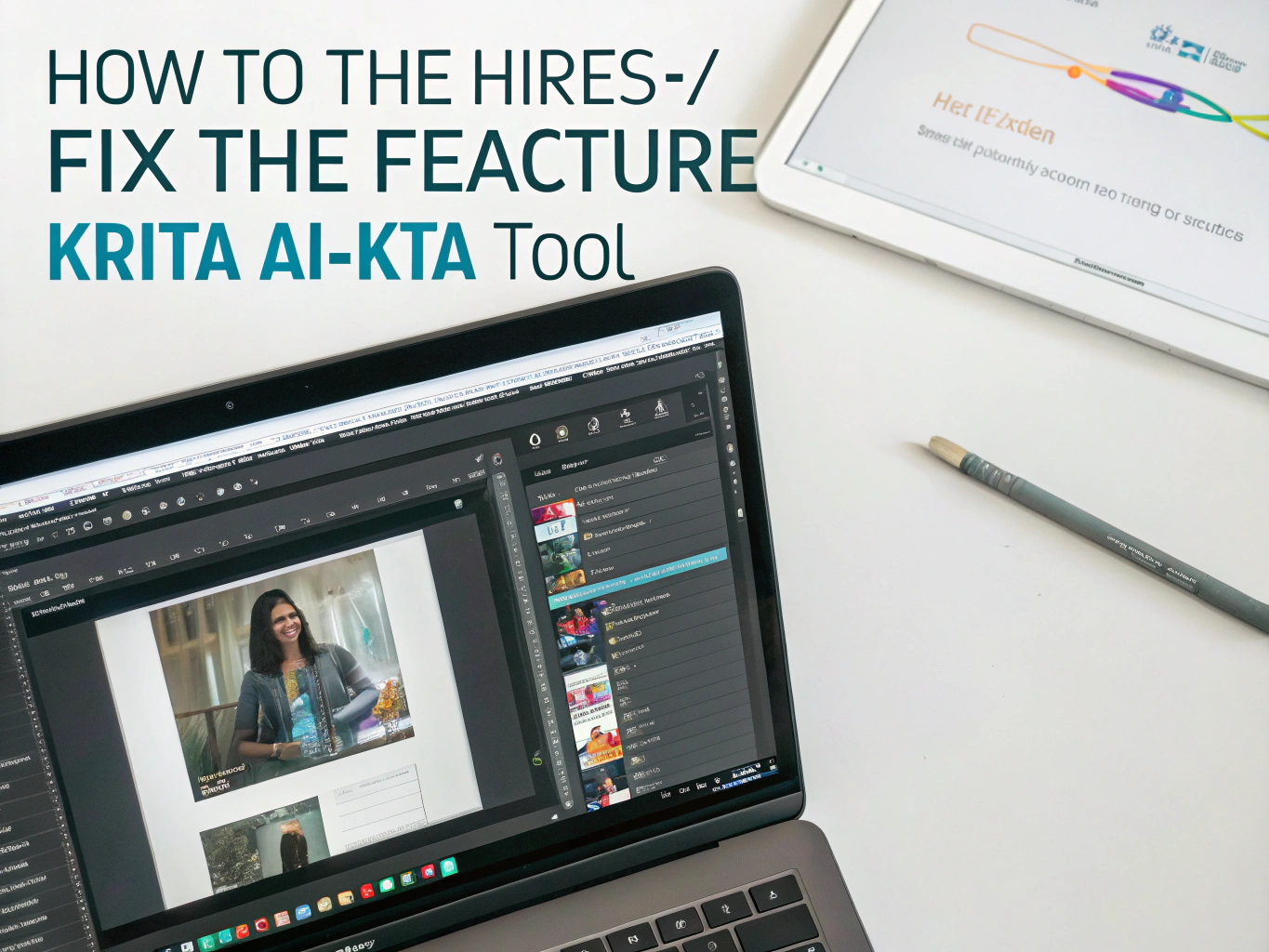 How to Do Hires.Fix in Krita AI Tool Step by Step in 2025