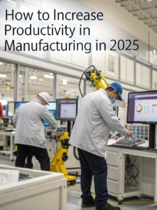 how to increase productivity in manufacturing