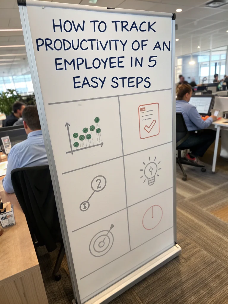 how to track productivity of an employee