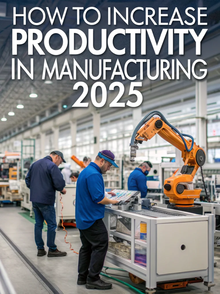 increase productivity in manufacturing