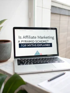 is affiliate marketing a pyramid scheme
