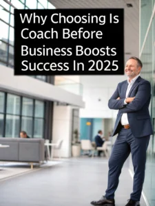 is coach before business