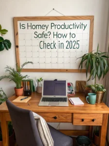 is homey productivity safe