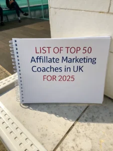 list of top 50 affiliate marketing coaches in uk