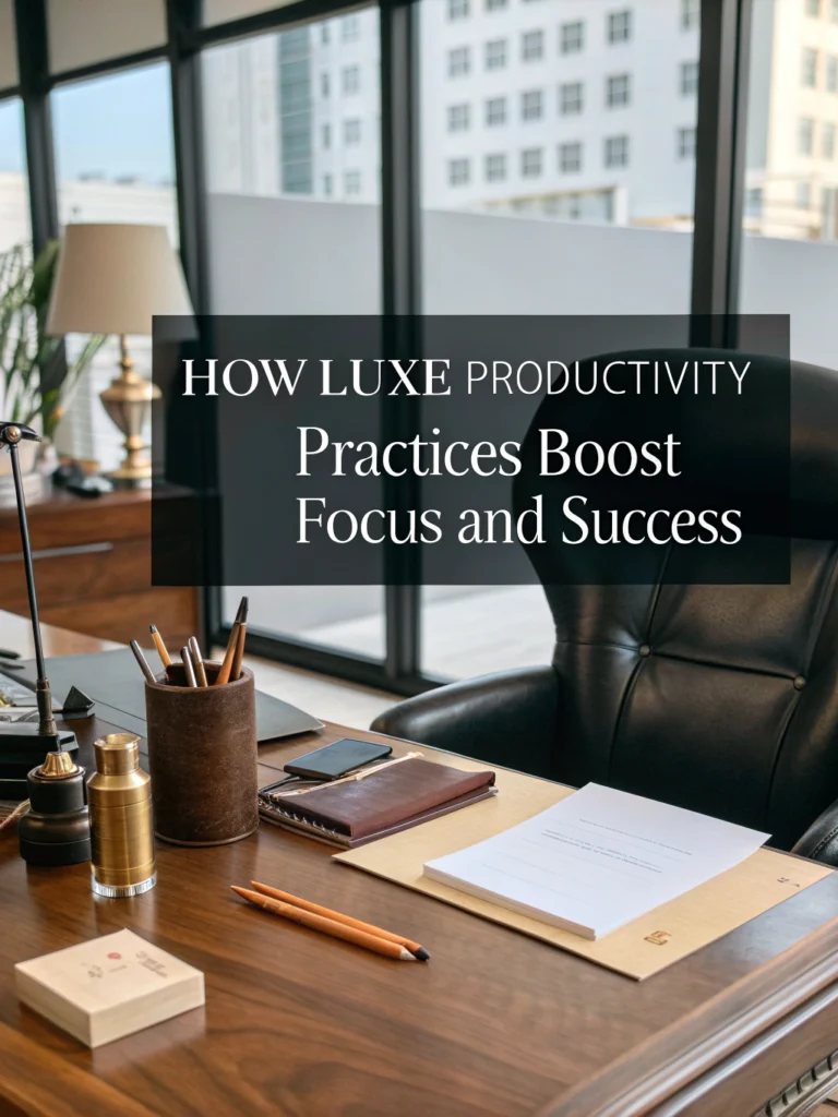 luxe productivity practices