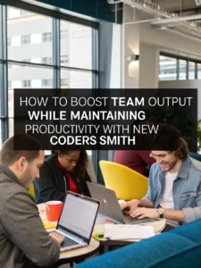 maintaining productivity with new coders smith