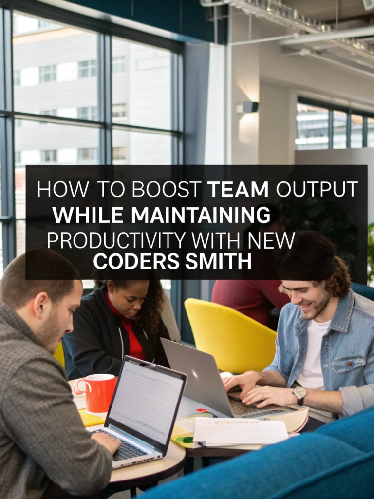 maintaining productivity with new coders smith