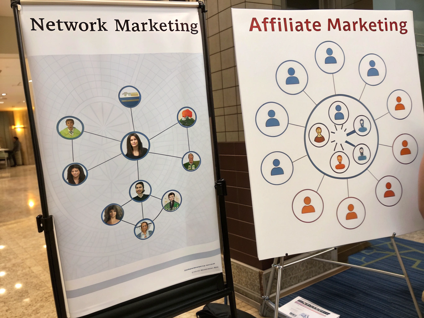 Network Marketing vs Affiliate Marketing