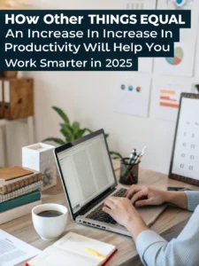 other things equal an increase in productivity will