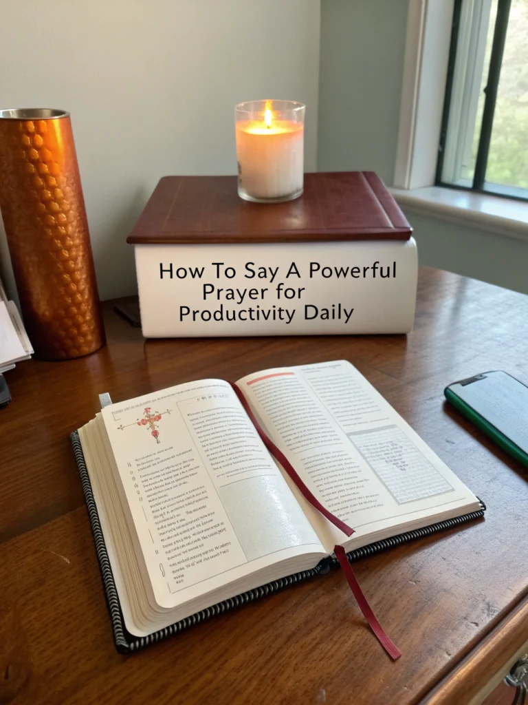 prayer for productivity