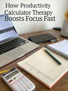 productivity calculator therapy