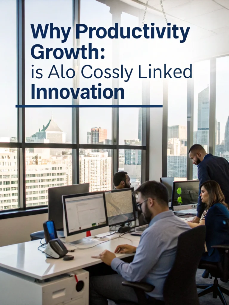 productivity growth is also closely linked to ____________________.