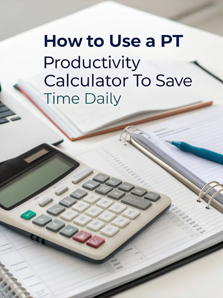 pt productivity calculator